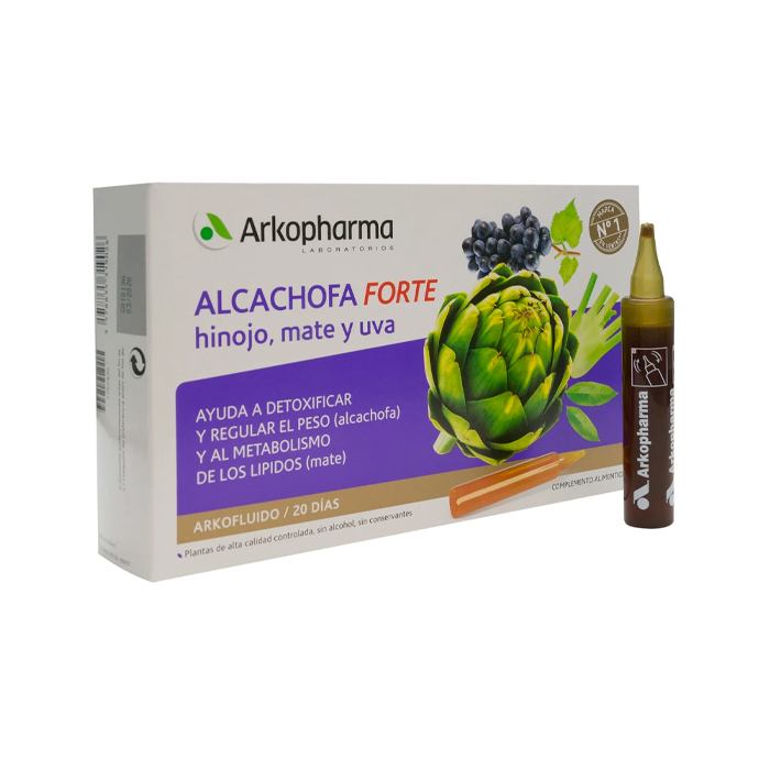 3578830119737_1 Arkopharma Arkofluido Artichoke Forte 20 Ampoules - Image 1