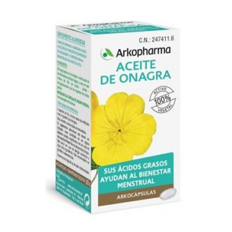 3578836110608 Arkocaps® Evening Primrose Oil 50Capsules - Image 1
