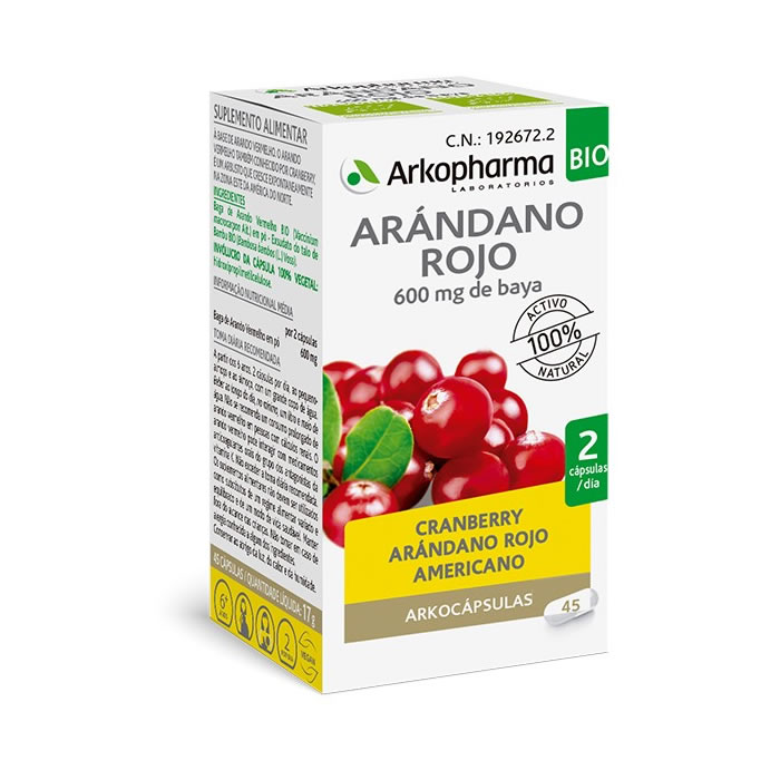 3578836110660 Arkopharma Cranberry 45 Capsules - Image 1