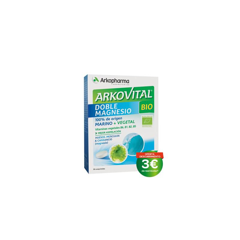 3578836127149 Arkopharma Arkovital Double Magnesium Bio 30 Tablets - Image 1