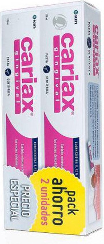 361x840-45 Kin Pasta Cariax Gingival 125ml Pack 2 Units - Image 1