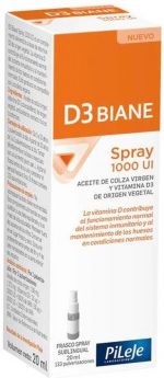 Pileje D3 Biane Spray 1000UI 20ml - Image 2