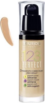 BOURJOIS 123 Perfect Foundation podk ad ujednolicaj cy 53 Light Beige 30ml - Image 2