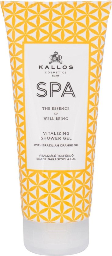 367x840-127 Kallos - Spa Vitalizing Shower Gel rewitalizujący SHOWER GEL Brazilian Orange Oil - 200ML - Image 1