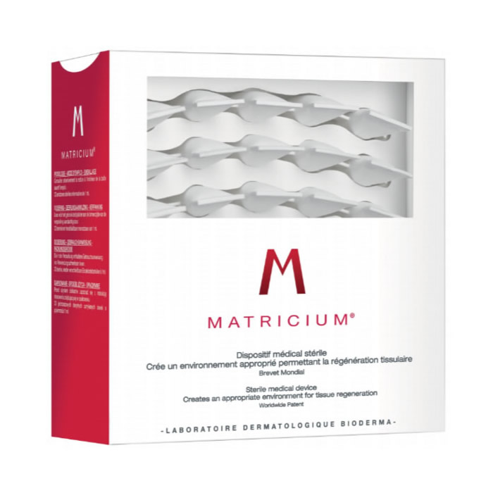 3701129806586 Bioderma Matricium Skin Regeneration Treatment Single Dose 30x1ml - Image 1