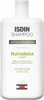 Anti-Grease Shampoo Isdin Nutradeica Anti-dandruff 400 ml - Image 2
