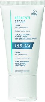 Ducray Keracnyl Moisturizing Repair Cream 48hrs 50ml