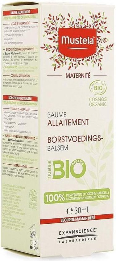 376x840-38 Mustela Balsem Maternité Bio Baume Allaitement - Image 1