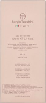 Sergio Tacchini I Love Italy Edt W 100 Ml - Image 4