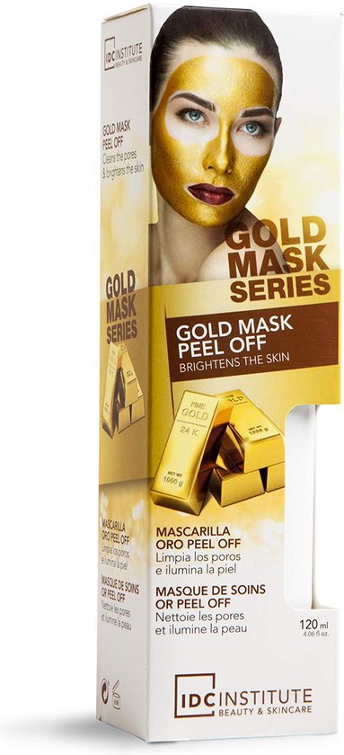383x840-25 Gezichtsmasker Peel Off IDC Institute Gouden (120 ml) - Image 1