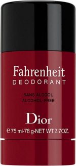 Dior Fahrenheit Alcohol Free Deodorant Stick 75g