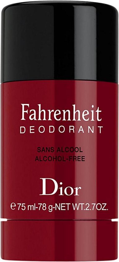 384x840-165 Dior Fahrenheit Alcohol Free Deodorant Stick 75g - Image 1