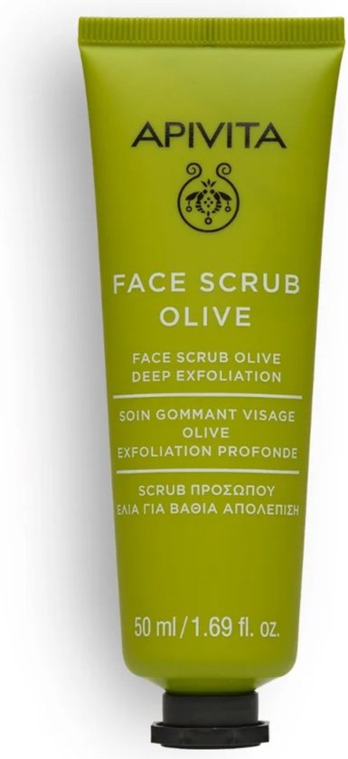 385x840-114 Apivita Peeling Face Care Masks & Scrubs Face Scrub with Olive - Image 1