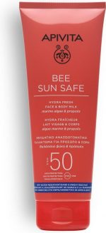 Apivita Fresh Face & Body Milk SPF50 - Image 2