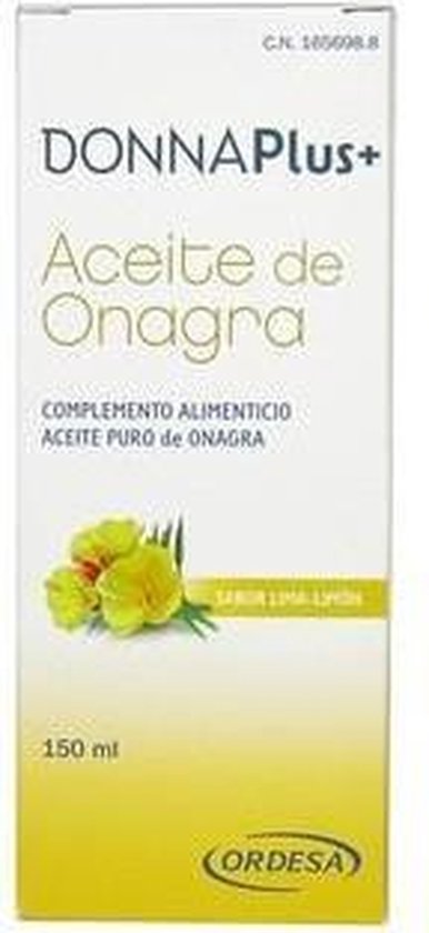 386x840-25 Donna Plus Donnaplus Evening Primrose Oil 150ml - Image 1