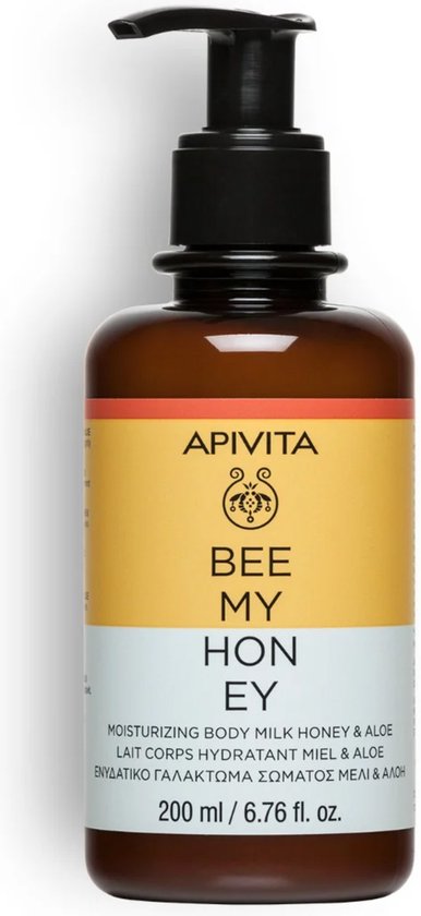 386x840-74 Apivita Melk Body Care Bee My Honey Moisturizing Body Milk - Image 1
