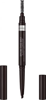 Rimmel Brow This Way Fill & Sculpt Wenkbrauwpotlood - 004 Soft Black - Image 3