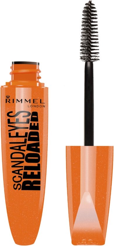 390x840-84 Scandaleyes Reloaded Mascara By Rimmel #002-brown-black - Image 1