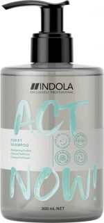 Indola Act Now! Purify Shampoo 300ml - vrouwen - Voor