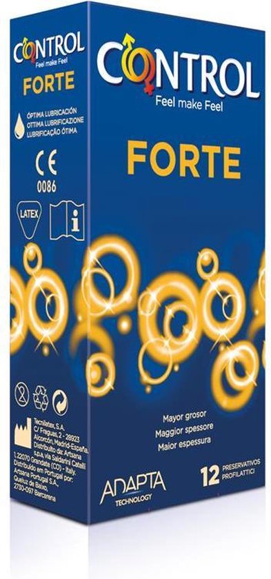393x840-223 Condoms Control Forte 12 pcs - Image 1