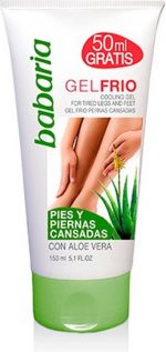 Babaria Cooling Gel Tired Legs 150ml - Image 2