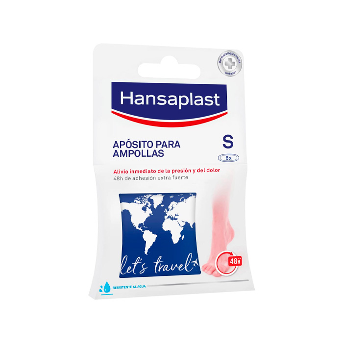 4005800005763_1 Hansaplast Small Blister Dressing Pads 6 pcs - Image 1