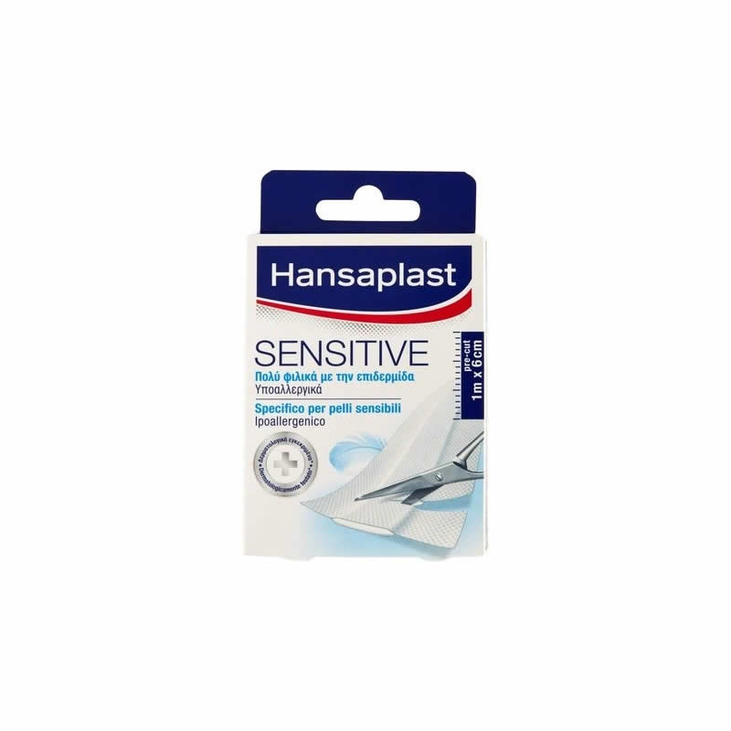 4005800110610 Hansaplast Sensitive Strip 1m X 6cm - Image 1