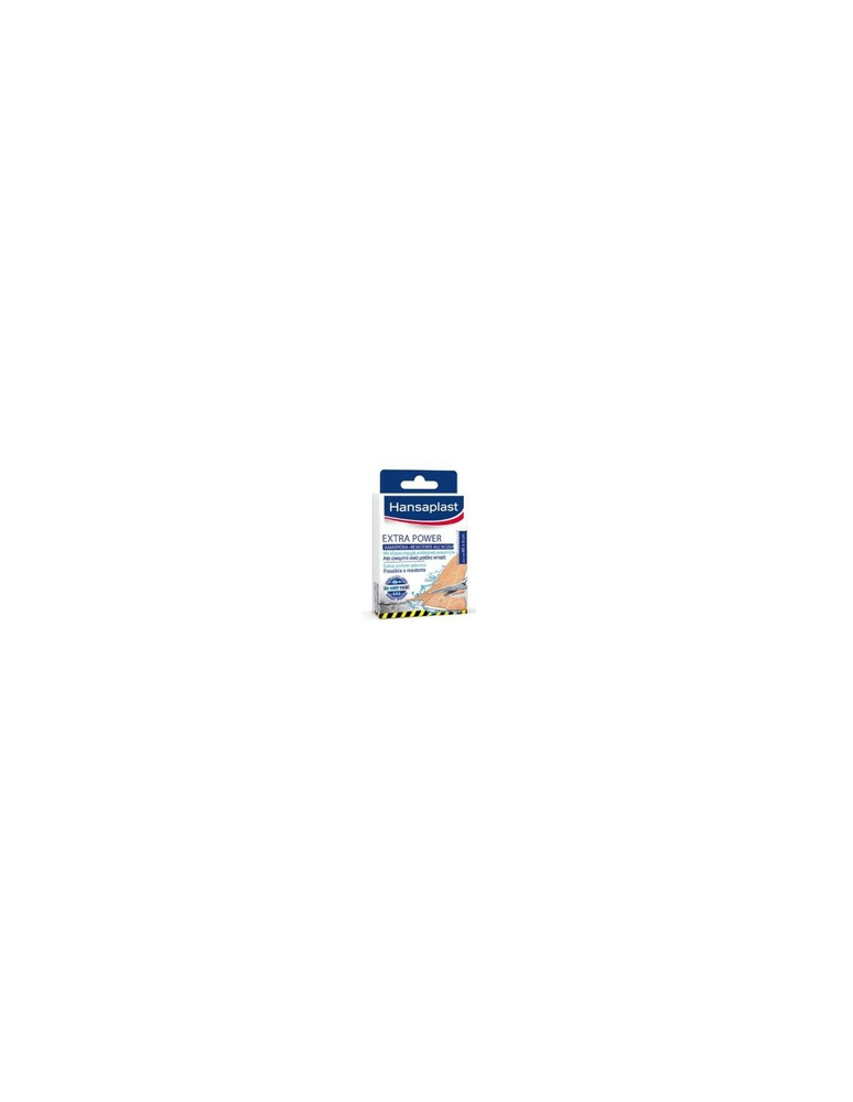 4005800154799 Hansaplast Extra Strong Adhesive Dressing Strips 8 Strips - Image 1