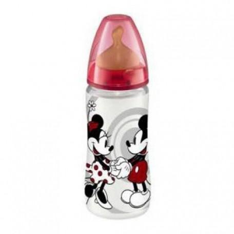 4008600386445 Biberon First Choice 300ml Latex 2 L Mickey Nuk - Image 1