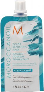 Moroccanoil Color Depositing Mask Aquamarine - Haarmasker - 30ml - Image 2