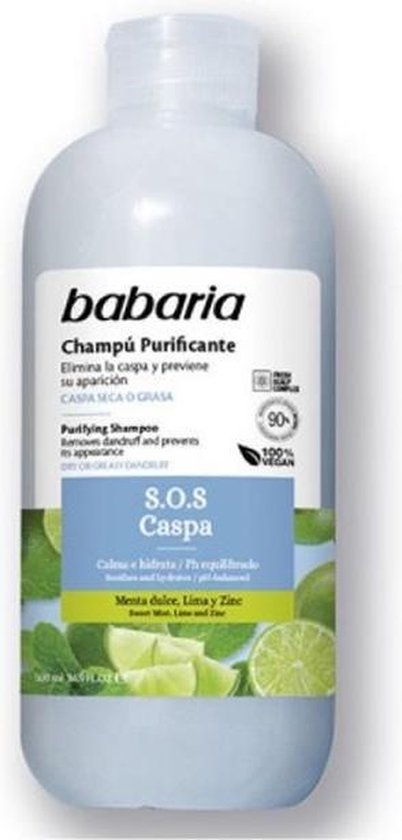 402x840-56 Babaria Champu Purificante Anticaspa 500 Ml - Image 1