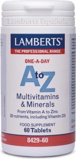 Food Supplement Lamberts A to Z 60 Units - Image 2