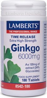 Capsules Lamberts Ginkgo (180 uds) - Image 3