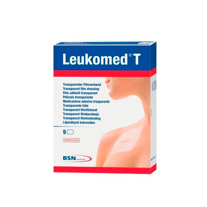 4042809254952_1 Bsn Medical Leukomed T Film Dressing 15x20cm 5U - Image 1