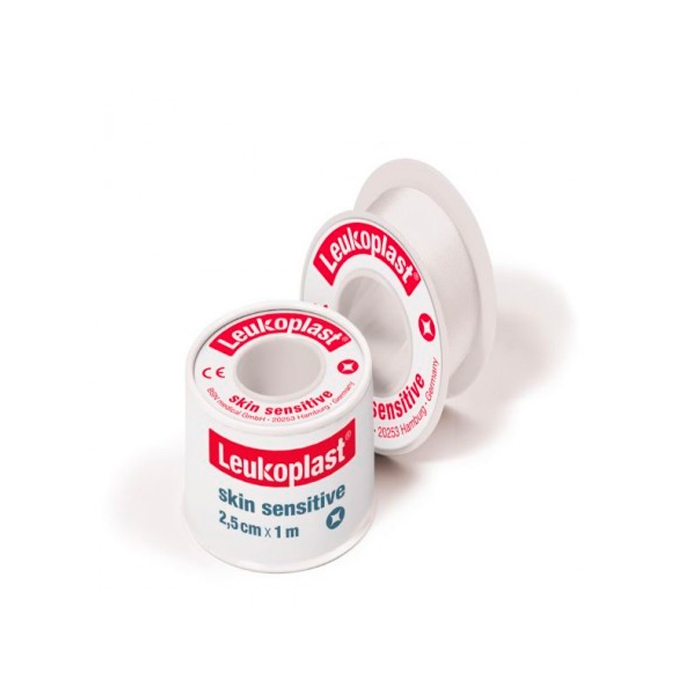 4042809672572 Bsn Medical Leukoplast Skin Sensitive 2,5cmx1m - Image 1