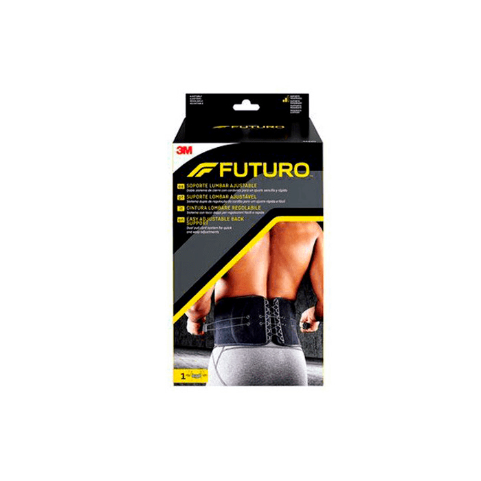 4046719509713_1 FUTURO Easy Adjustable Back Support - Dual Pull Cord System for Quick and Easy Adjustments - Image 1