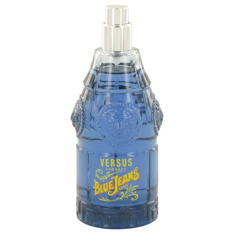 41395_e27f32e1d595ba68f2df939098f79b44 Versace Blue Jeans Eau De Toilette Spray Tester New Packaging 75 ml for Men - Image 1