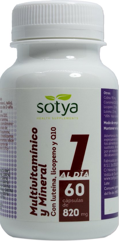 414x840-35 Sotya Multivitaminico Y Mineral 820mg 60 Cap - Image 1