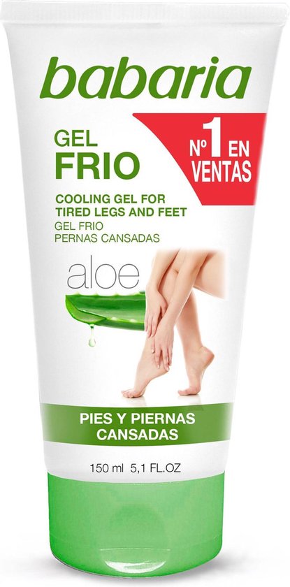 415x840-47 Babaria Cooling Gel Tired Legs 150ml - Image 1