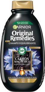 Shampoo Garnier Original Remedies Balancing Magnetic charcoal (250 ml) - Image 2