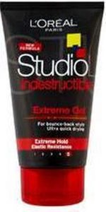 Loreal Professionnel - Studio Line Indestructible Gel Extreme Modeling Hair Gel - 150ml