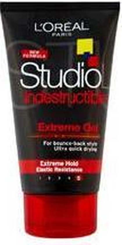 420x840-47 Loreal Professionnel - Studio Line Indestructible Gel Extreme Modeling Hair Gel - 150ml - Image 1