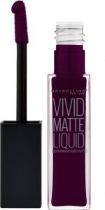 Maybelline Vivid Matte Liquid - 45 Posessed Plum - Paars - Lippenstift - Image 3
