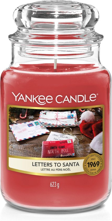 428x840-114 Yankee Candle Letters To Santa Large Jar - Image 1