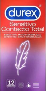Durex Sensitive Total Contact Super Fine Condoms 12 U - Image 4