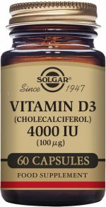 Solgar Vitamin D3 Cholecalciferol 4000 Iu 100 Mg Vegetable Capsules   Pack - Image 2