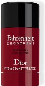 Dior Fahrenheit Alcohol Free Deodorant Stick 75g - Image 4