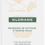 Cold Wax Small Strips With Sweet Almond 6 Pcs By Klorane 6 Pcs
