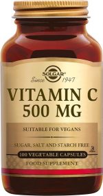 Vitamin C Solgar 500 mg (100 Capsules)
