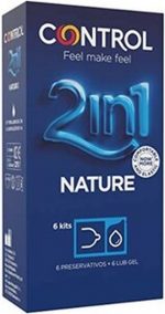 CONTROL | Control Duo Natura 2-1 Preservative + Gel 6 Units - Image 3